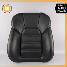 11-18 Porsche Cayenne 958 Front Left Seat Upper Cushion Leather Black OEM