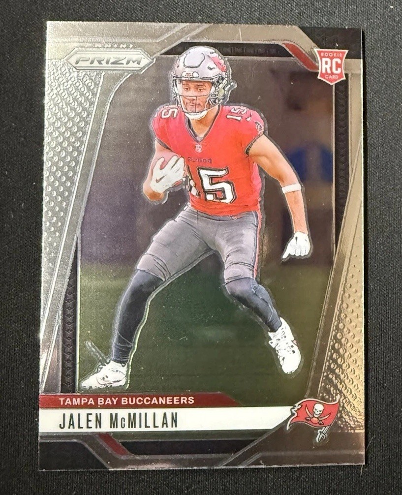 2024 Panini Prizm - Rookies Jalen McMillan #338 Silver Prizm (RC)