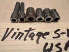 MADE USA - VINTAGE S-K TOOLS - LOT OF 6  - 1/4" DRIVE 6 POINT STD + DEEP SOCKETS — photo 5