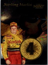 1997 Pinnacle Mint Sterling Marlin Gold Parallel 8 NASCAR Racing