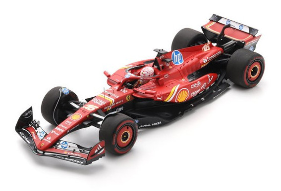 Ferrari SF-24 Leclerc GP Mexique 2024 Look Smart miniature f1 1/18