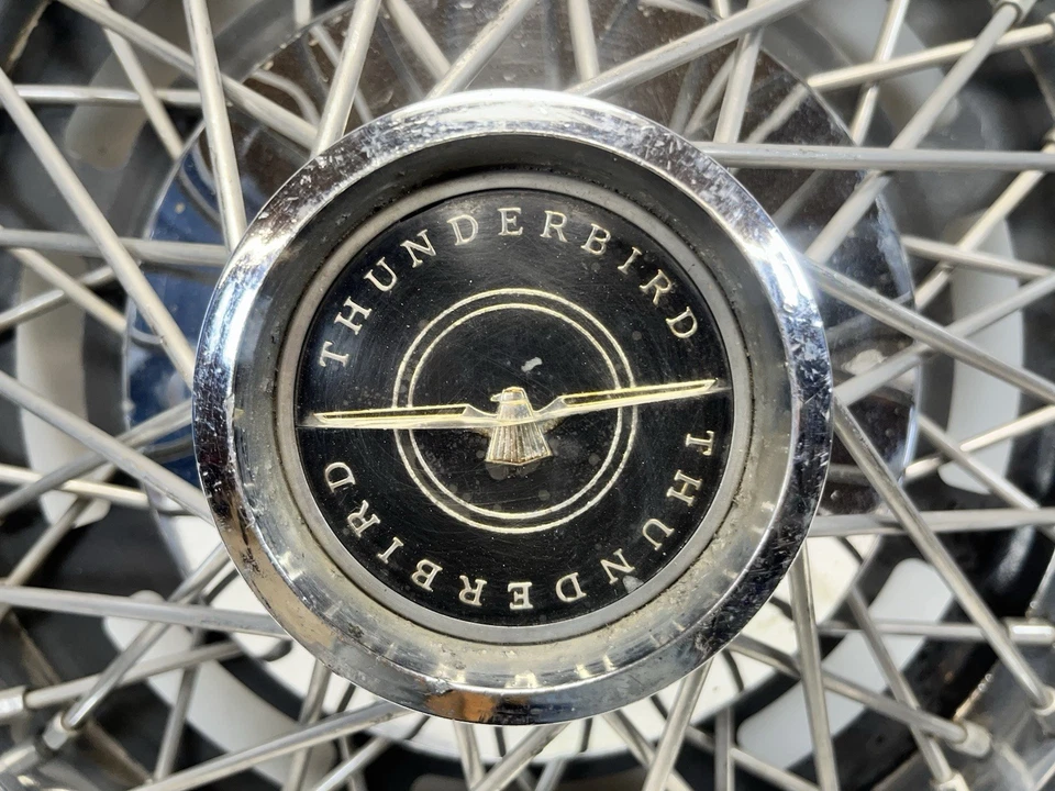 (1) Колпак колеса 15 дюймов со спицами проводов для Ford Thunderbird 1974-1979 годов выпуска T-Bird - Изображение 3 из 4