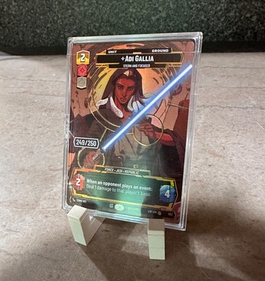 Penultimate Adi Gallia SERIALIZED #249/250 Star Wars Unlimited SWU Collector's