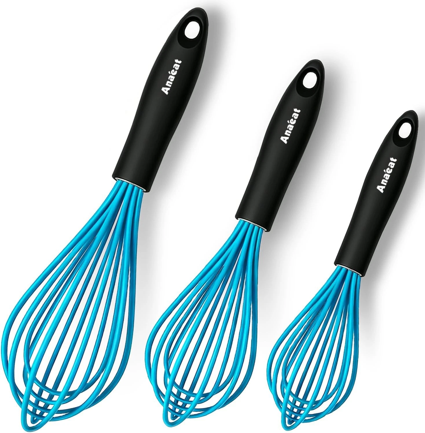 Silicone Balloon Whisk for Non Stick Cookware