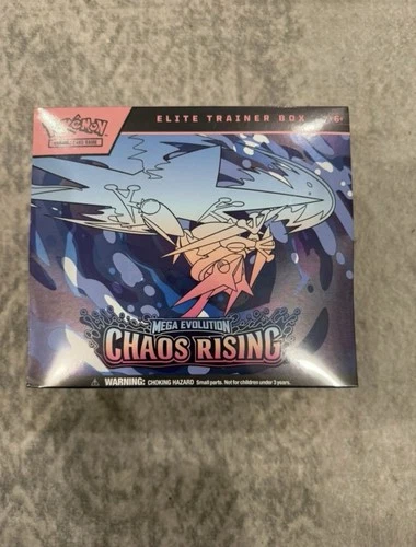Pokemon TCG Mega Evolution Chaos Rising Elite Trainer Box English