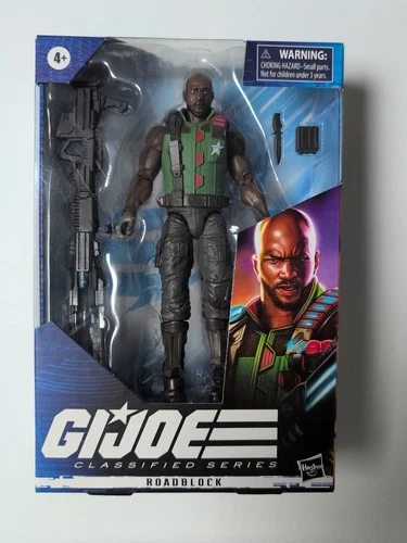 G.I. Joe Classified Series 6-Inch Roadblock Action Figure #1 Black Gun Var.