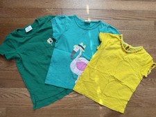 Set of Three Bulk Shirt Ms Mini Boden Hannah Anderson Haul Girls 5 - 6 Years