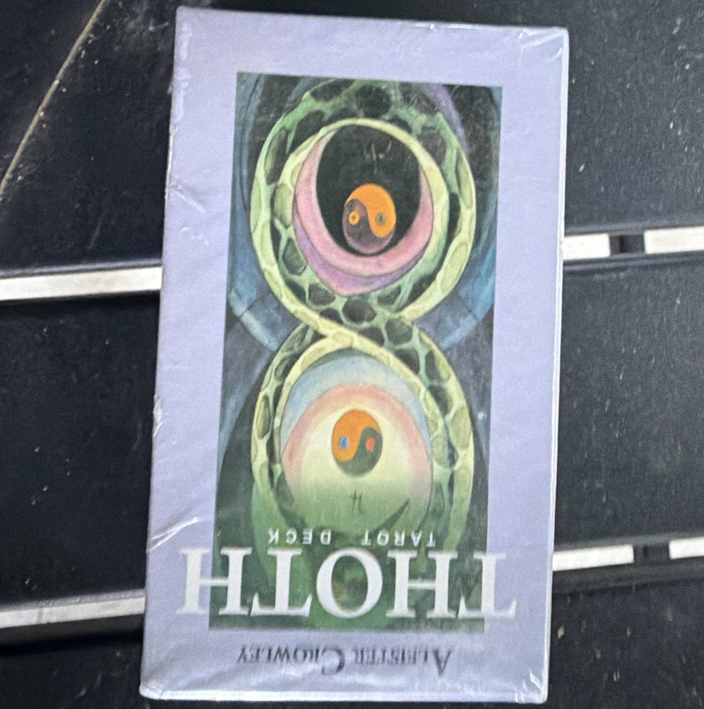 Aleister Crowley Thoth Tarot Deck 78-Card Set, Painted by Lady Frieda Harris