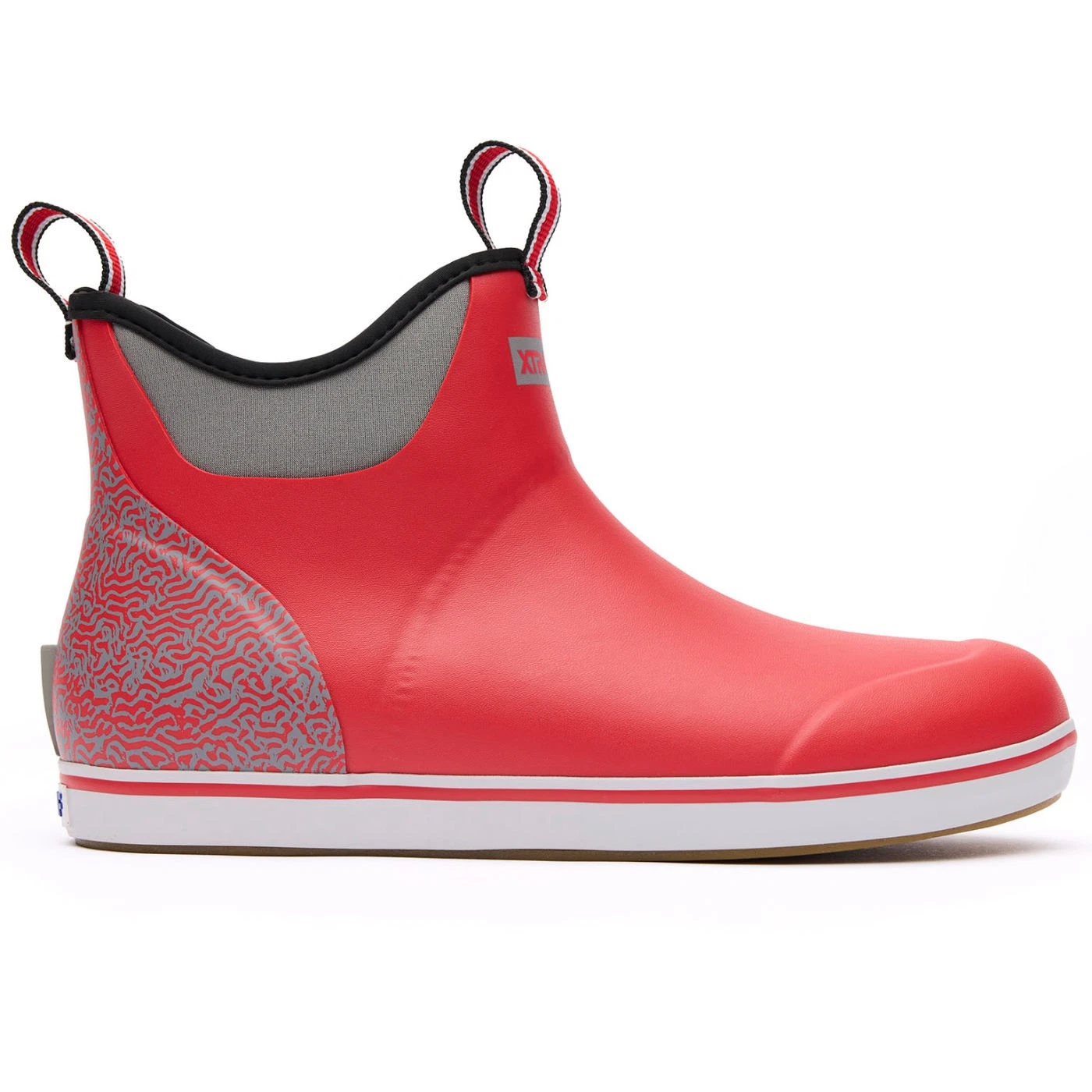 XTRATUF Red Grey Ankle Deck Boots | Waterproof Footwear for Fishing & Outdoors
Opens in a new window
