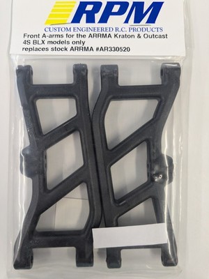Rpm 80822 Front A-Arms Arrma Kraton 4S BLX Outcast 4S Blx (Arrma #AR330520)