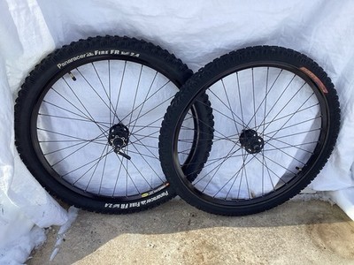 Shimano Disc Deore XT M756 Wheel Set 26'' Mavic X717 QR Mountain Bike Wheels
