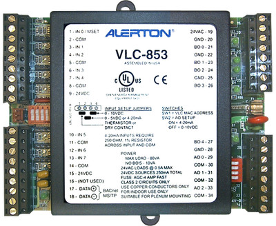 Alerton Ibex Honeywell VLC-853 PLC Logic Controller for HVAC and Equipment