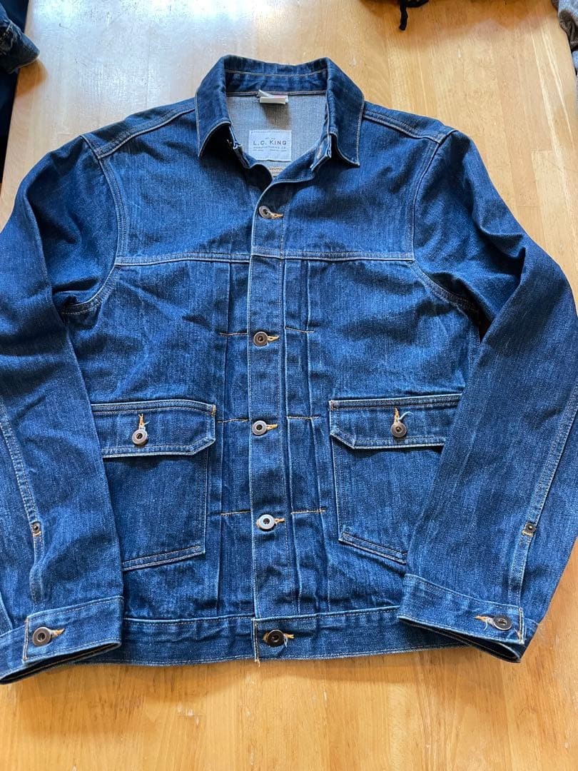Used Pointer Second Type Denim Jacket G-Jean Jack… - image 1