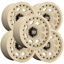 Set-5 Xd Series Xd861 Storm 20x10 5x5 -18mm Desert Sand Wheels Rims 20 Inch