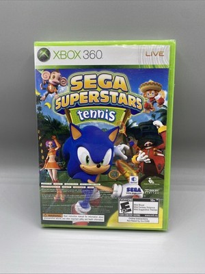 SEGA SUPERSTARS TENNIS/XBOX LIVE ARCADE XBOX 360 SEALED