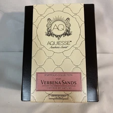 Aquiesse Aesthetic Scents Verbena Sands Luxury Soy Candle Portfolio Collection