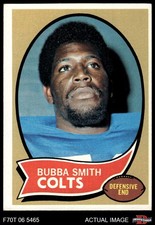 1970 Topps #114 Bubba Smith Colts RC Michigan St 5 - EX