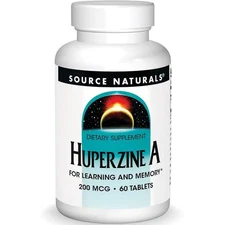 Source Naturals Huperzine A 200 mcg 60 Tabs