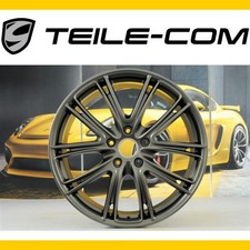 Porsche Panamera G2/971 Exclusive wheel rim, 9.5J x 21 ET71, platinum silk matt
