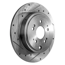 New Solid Brake Disc Fits Honda Ridgeline RTL 6 Cyl 3.5L By 60418 44318 31398