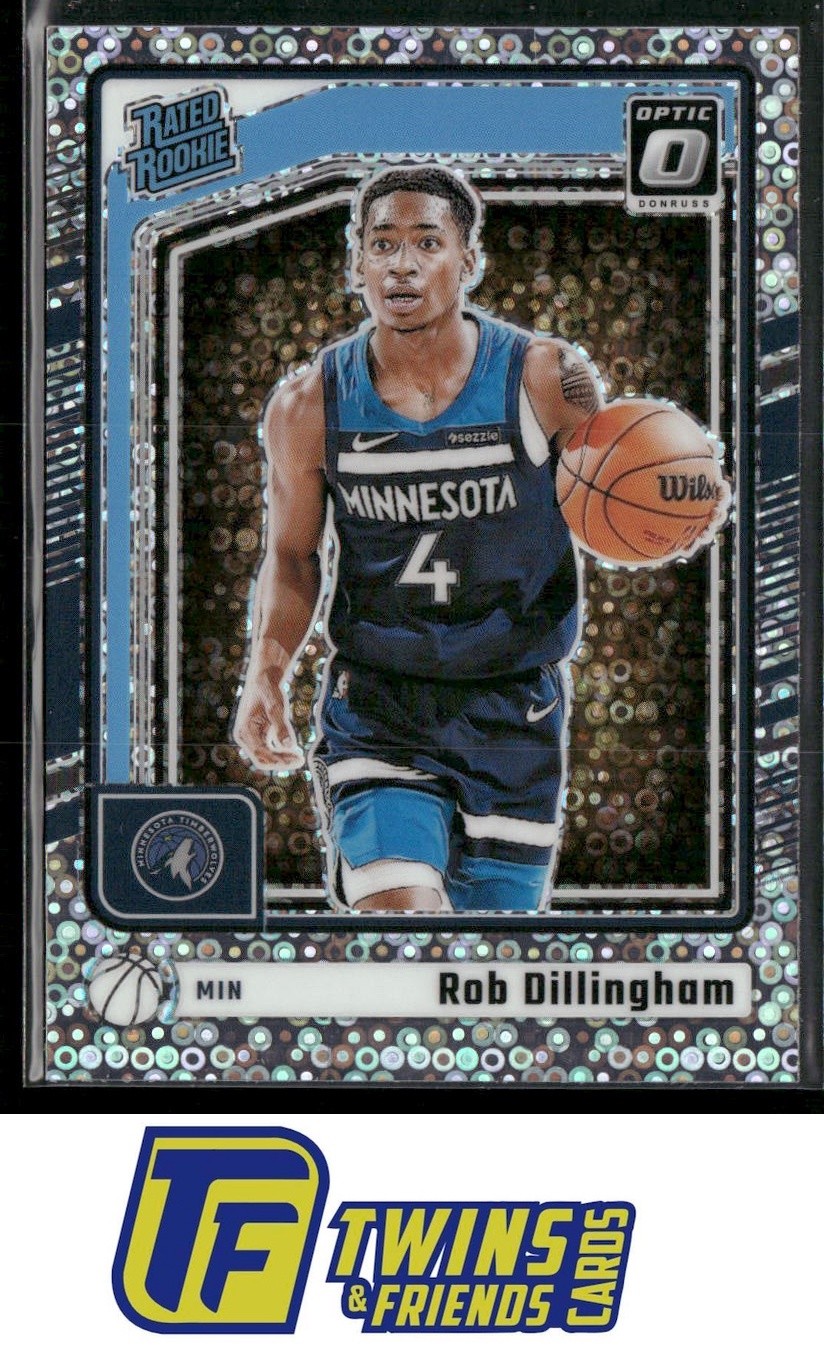 2024-25 Donruss Optic #259 Rob Dillingham Fast Break Holo