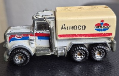 Peterbilt Amoco Tankwagen Modellauto Von Matchbox 1981 1:80 Mit Fahrer