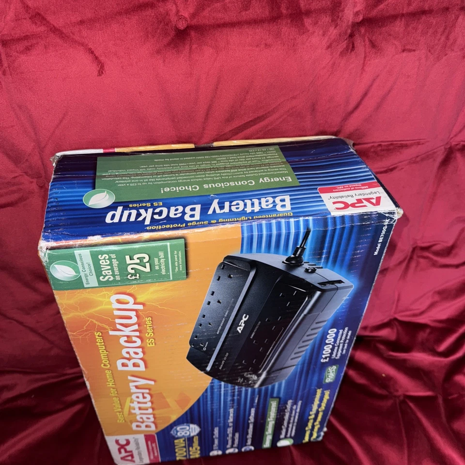 Battery Back ES Series Offline UPS (700 VA) 405w 8 Power Outlets APC -BE700G-UK - Image 4 of 4