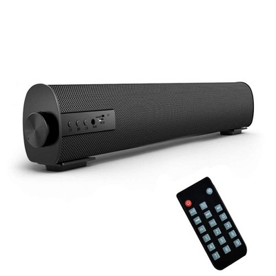 Barra De Sonido Portatil Con Bluetooth Y Control Remoto Para Television