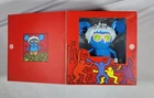 NEW Keith Haring BLUE Andy Mouse Vinyl Collectible 2005 - 360 Toy Group, Red Box