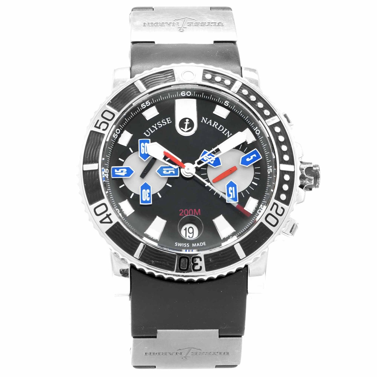 Ulysse Nardin Watch Maxi Marine Diver 8003-102 - Inventory 6709 Stainless Steel