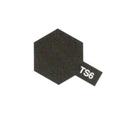Spray TS6 Schwarz Matt - Tamiya - TAM85006