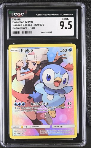 Piplup graded CGC 9.5 for sale on eBay
