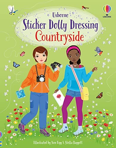 Sticker Dolly Dressing Countryside by Fiona Watt PAPERBACK - Image 2