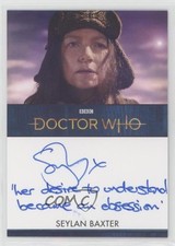 2022 Doctor Who Series 11 & 12 Inscription Seylan Baxter Tecteun Auto 1m1a