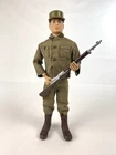 Vintage 1964 Hasbro GI Joe Action Figure Army Soldier With Uniform And Gun!