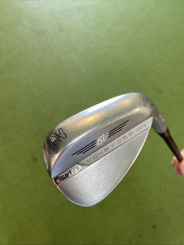 Used RH Titleist Vokey SM8 Tour Chrome 52.08* Gap Wedge Mitsubishi MMT 90g Stiff - Picture 2 of 9