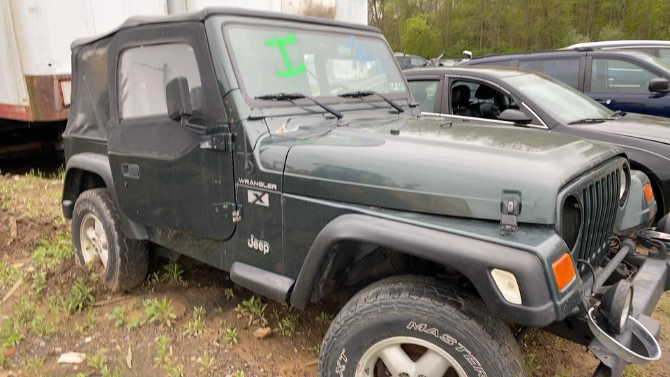 Used Rear Axle Assembly Rear fits: 2002 Jeep Wrangler Spicer 35 round cover w/o - Image 4 of 4