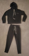 Magnolia Joanna Gaines Homebody Hoodie & Pant Set Cozy Super Soft Size XS GRAY