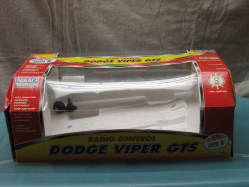 Nikko Dodge Viper GTS Radio Control RC Box Only 1/16