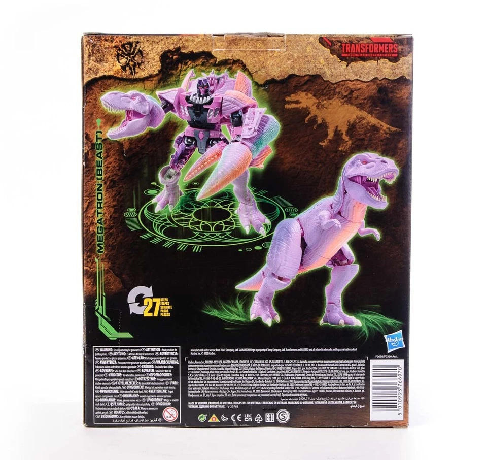 Transformers WFC KINGDOM MEGATRON beast + UPGRADE rare - Immagine 3 di 3