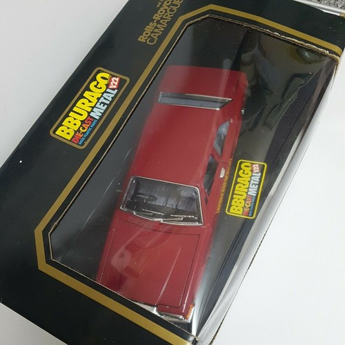 Bburago 3001 Rolls Royce Camargue 1:22 in red mint boxed never displayed. - Picture 4 of 12