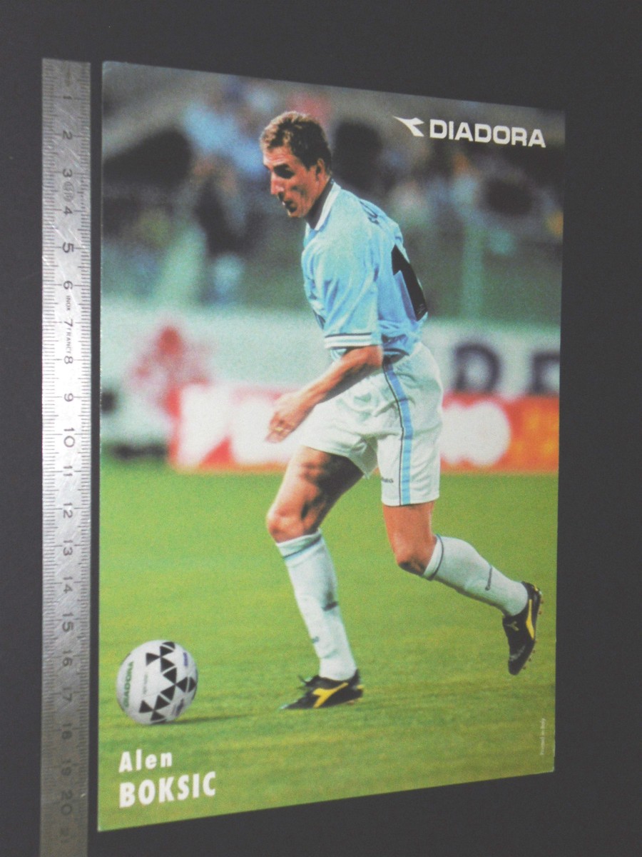 Carte Panini Alen Boksic – Lazio – Saison 1995 #i14 – Non Gradée – Presque Neuf
