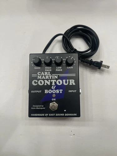Carl Martin Contour & Boost Booster Hi/Lo Pass Filter Guitar Effect Pedal
