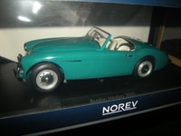 1:18 Norev Austin Healey 3000 1959 Green/GrüN In Ovp
