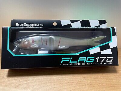 Grow Design Works FLAG 170 #110 UAYU swimbait glidebait Grow Design Works FLAG 170 #110 UAYU swimbait glidebait