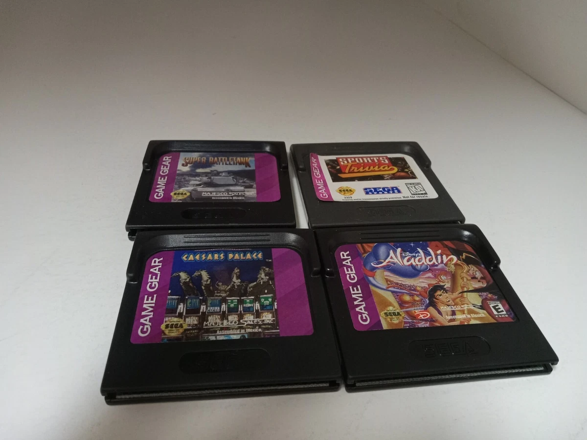 Sega game gear sales games for sale