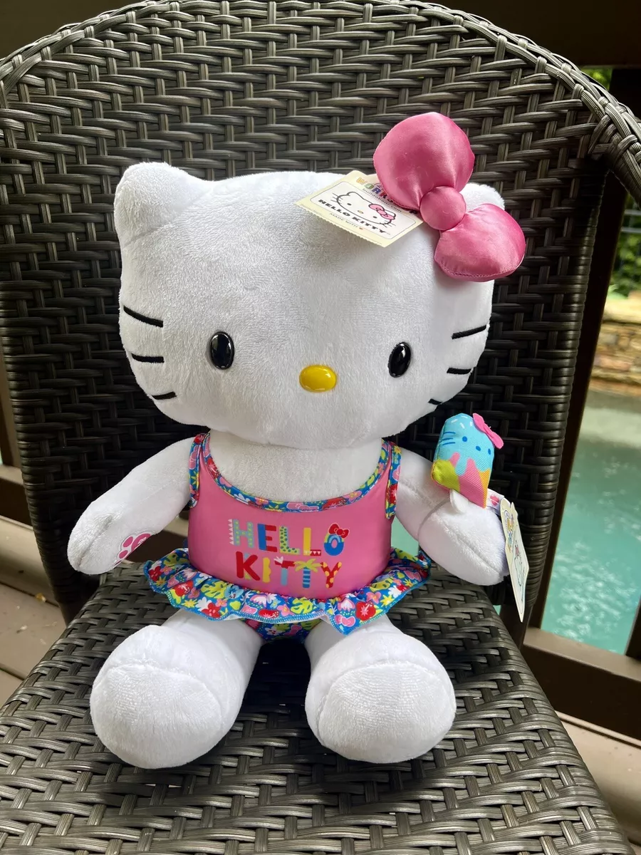 Build A Bear Hello Kitty Sanrio Summertime Plush Swimsuit