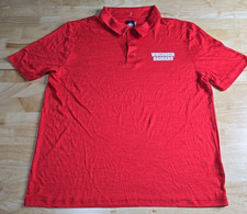 BOX SEAT CLOTHING MENS SEWN WISCONSIN BADGERS POLO SIZE XL NWT