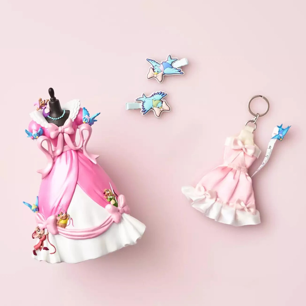 Japan Tokyo Disney Store limited Cinderella 75th Bluebird Figure