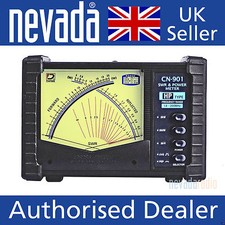 Daiwa CN901HP Misuratore di potenza/SWR ad ago incrociato grado professionale 1,8-200 MHz NUOVO